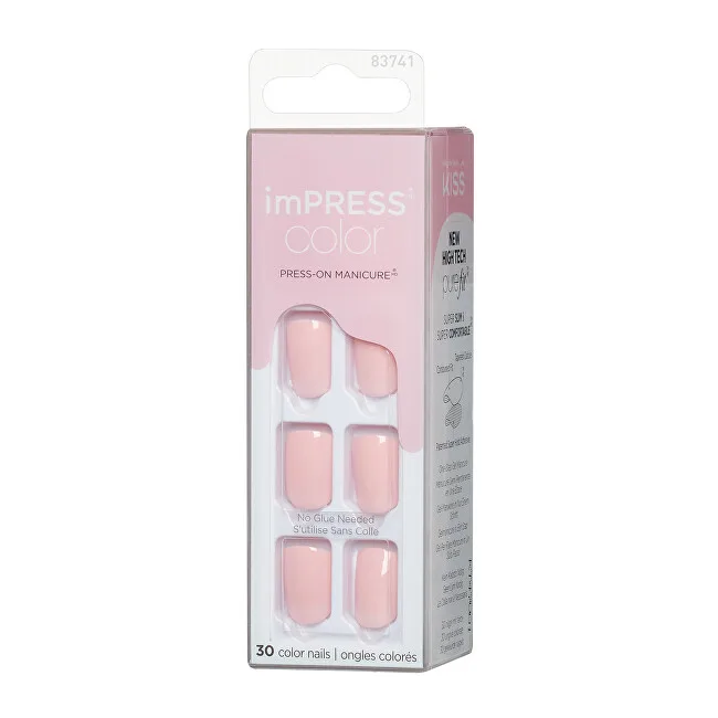 Kiss Kiss Self-adhesive nails imPRESS Color Pick Me Pink 30 pcs thumbnail 2