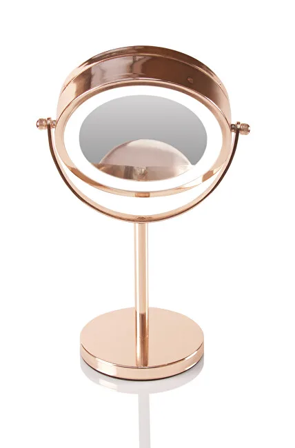 Rio-Beauty Double-sided cosmetic mirror (Rose Gold Mirror) thumbnail 3