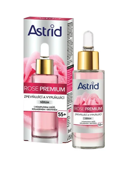 Rose premium firming & replumping serum