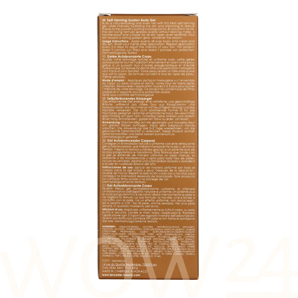 Lancaster Self tan golden body gel thumbnail 3