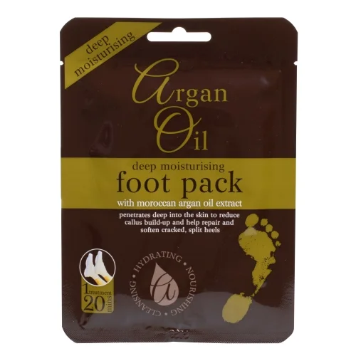 Argan oil deep moisturising foot pack