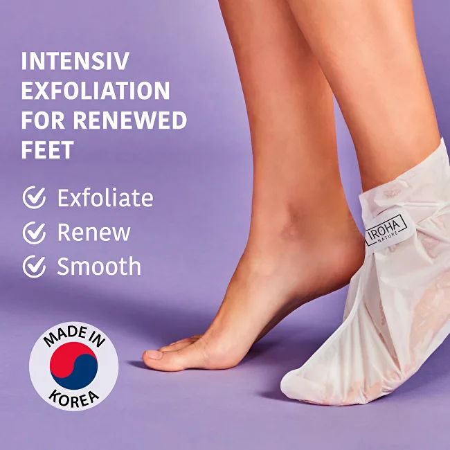 Iroha Peeling and exfoliation foot mask Peeling Foot Mask 1 pair thumbnail 4