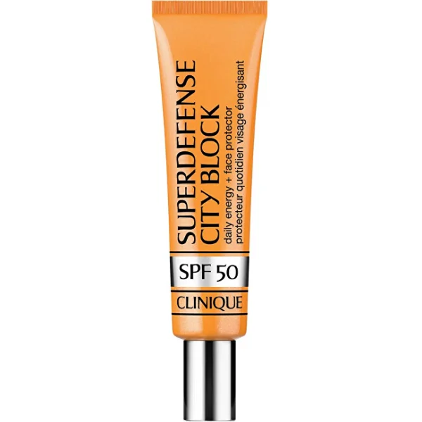 Superdefense spf50 city block daily energy + face protector