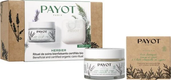 Herbier beneficial and certified organic care ritual