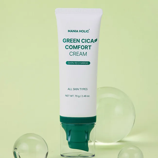 Mania Holic Soothing moisturizing cream Green Cica Comfort Cream 70 g thumbnail 3