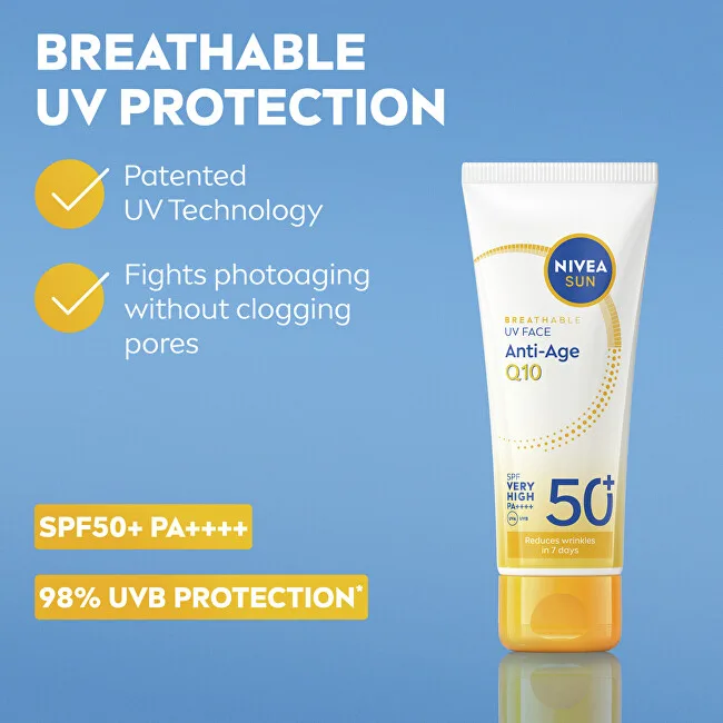 Nivea Protective face cream SPF 50+ Anti-Age Q10 UV Face Cream 40 ml thumbnail 3