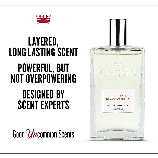 Cremo Spice & Black Vanilla EDT thumbnail 3
