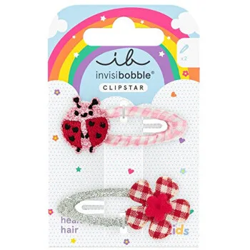 Invisibobble Snap Clip Kids Happy Ladybird Hair Clip 2 pcs thumbnail 4