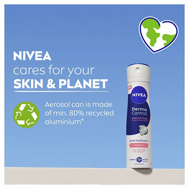 Nivea Antiperspirant spray Derma Control Natural Tone (Antiperspirant) 150 ml thumbnail 8