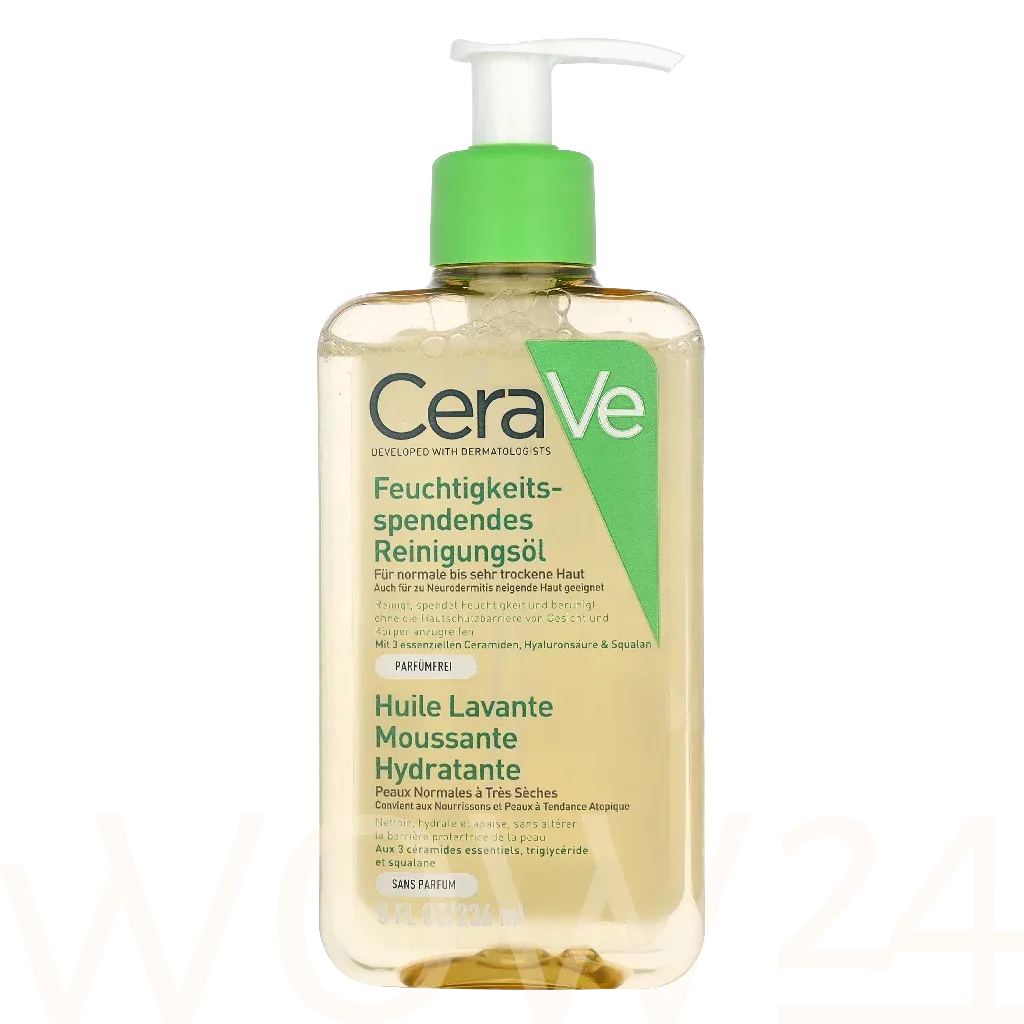 CeraVe Facial cleansers hydrating foaming oil cleanser thumbnail 4