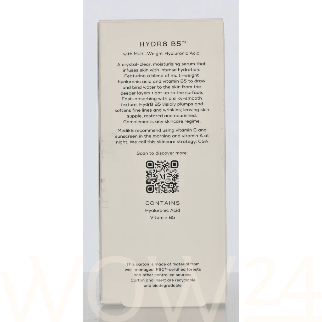 Medik8 Hydr8 B5 Liquid Rehydration Serum thumbnail 3