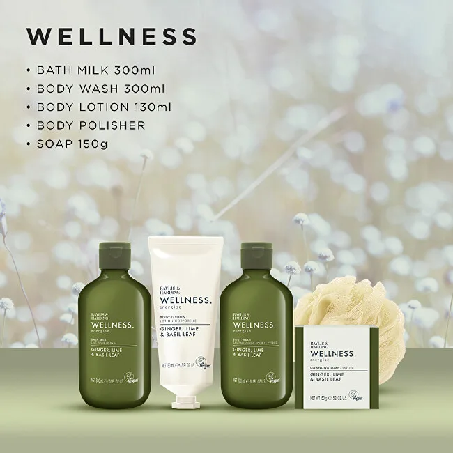 Baylis & Harding Baylis & Harding Body Care Gift Set in a Bag - Ginger, Lime & Basil, 5pcs thumbnail 3