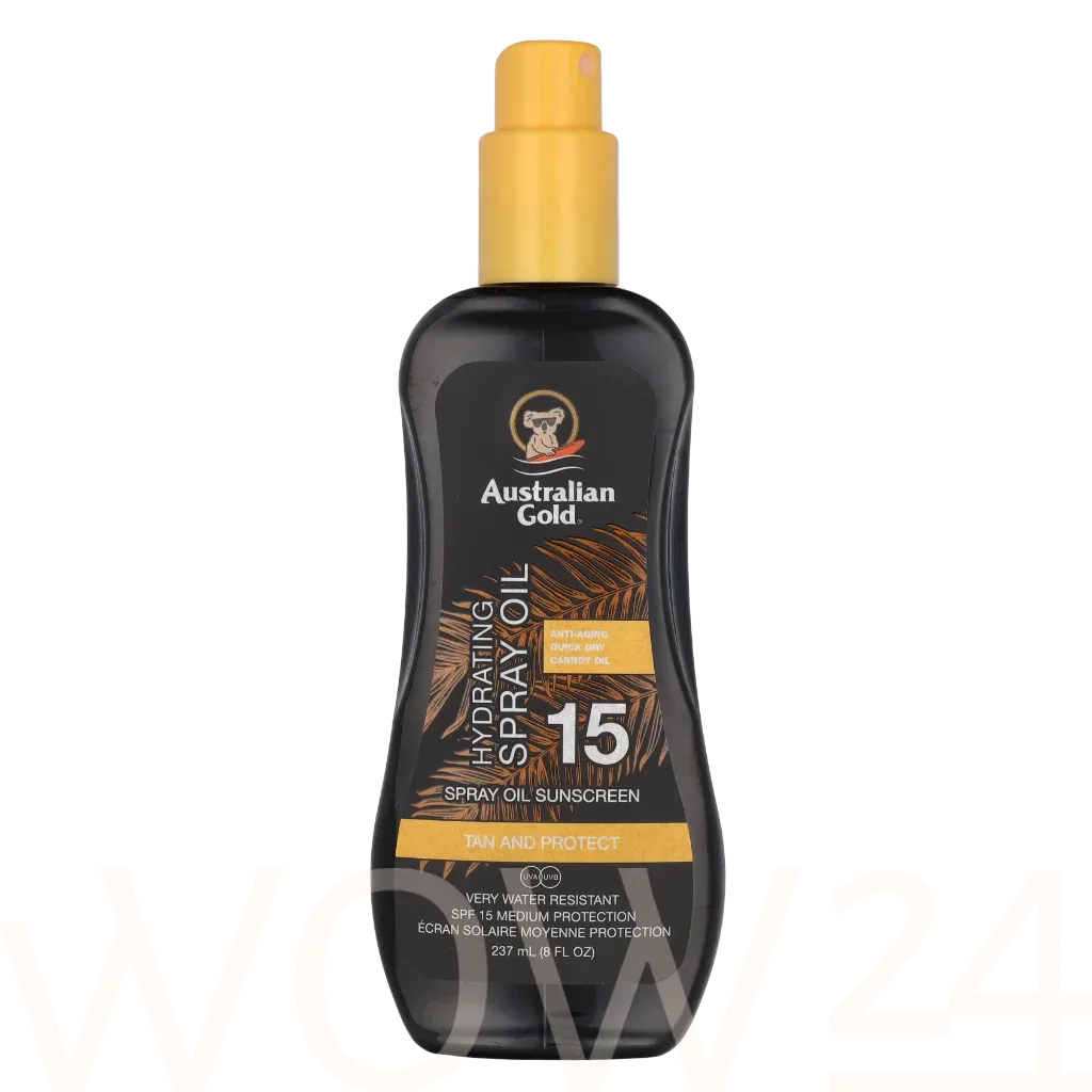 Australian Gold Australian Gold Carrot Spray Oil Sunscreen SPF15 thumbnail 4