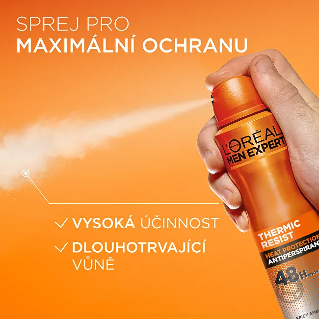 L'Oréal Paris  Antiperspirant spray Men Expert Thermic Resist 150 ml thumbnail 7