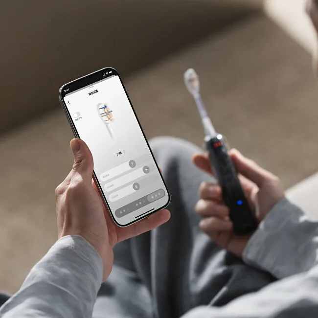 Laifen Electric toothbrush Wave Pro LFTB02-PT ABS Transparent Black thumbnail 5