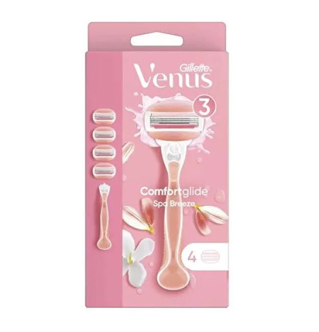 Gillette Venus Breeze razor + 4 heads thumbnail 2