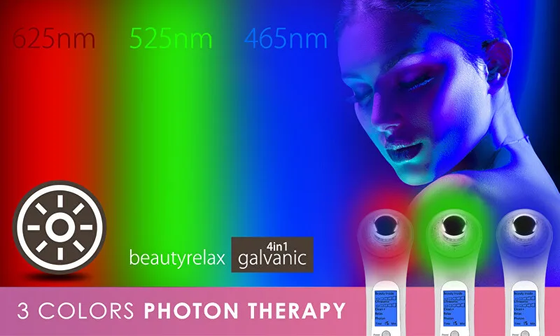 BeautyRelax Galvanic skin iron 4 in 1 with photon therapy BR-1150W thumbnail 8