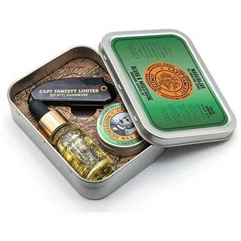 Captain Fawcett Maharajah Grooming Survival Kit Beard Care Gift Set thumbnail 2