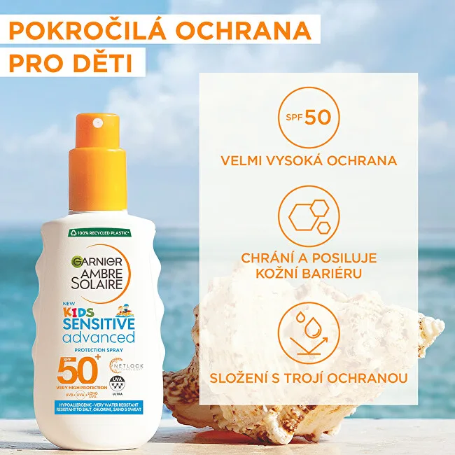 Garnier Children´s protective spray for sensitive skin SPF 50+ Ambre Solaire (Protection Spray) 150 ml thumbnail 2