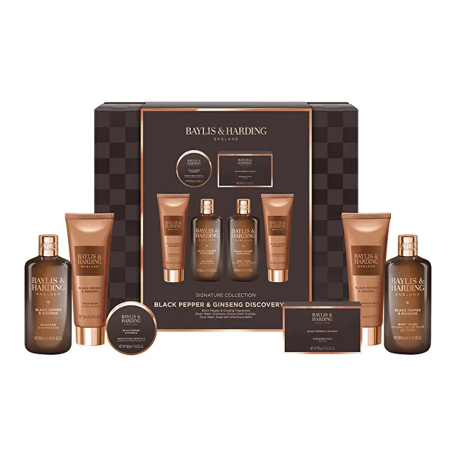 Baylis & Harding Gift set Black Pepper & Ginseng 6 pcs thumbnail 2