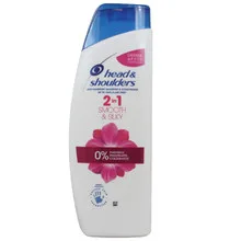Head & Shoulders Smooth & Silky 2in1 Anti-Dandruff Shampoo & Conditioner 330 ml thumbnail 2