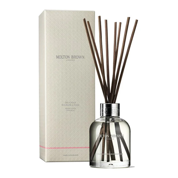 Delicious rhubarb & rose