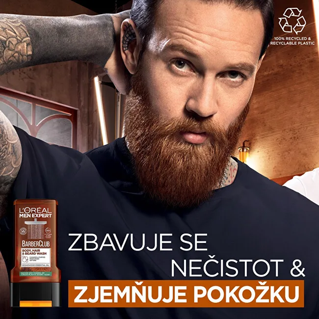 Loreal Men Expert Barber Club Body, Hair & Beard Wash thumbnail 4