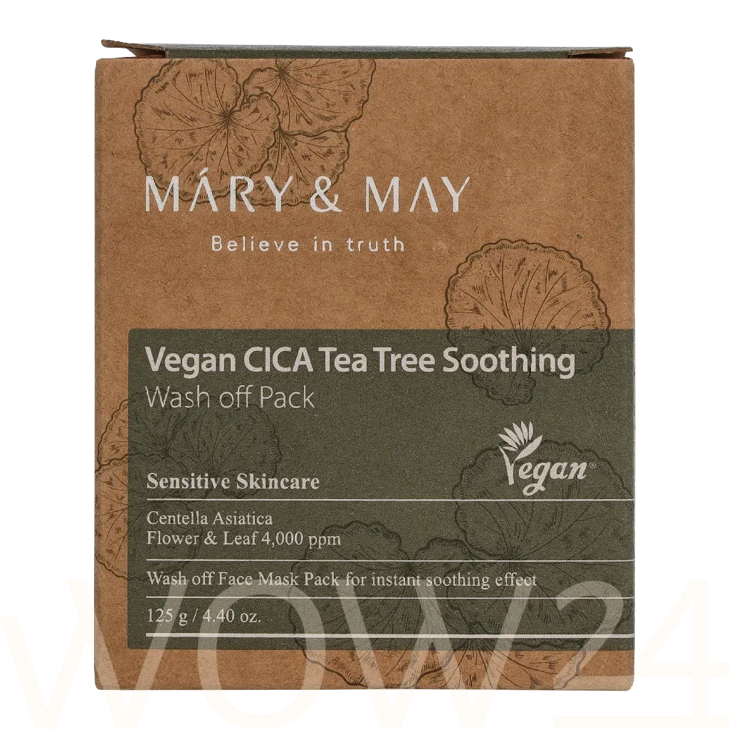 MARY & MAY Mary & May Cica Tea Tree Soothing Wash Off Pack thumbnail 2
