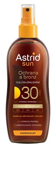 Sun spray oil