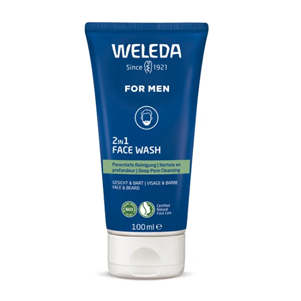 For men 2in1 face wash