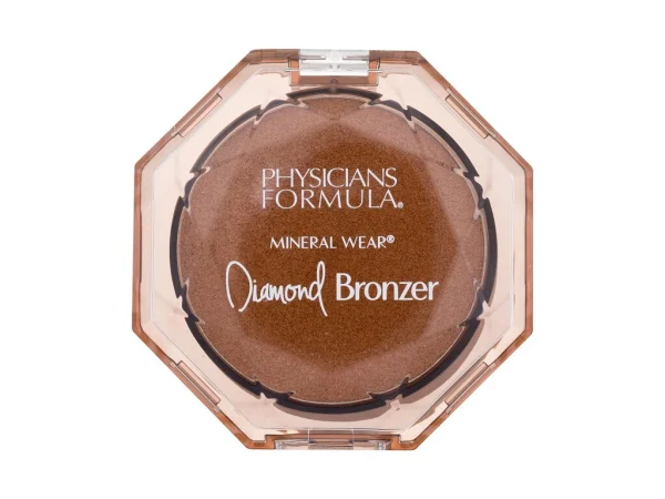 Mineral wear diamond bronzer