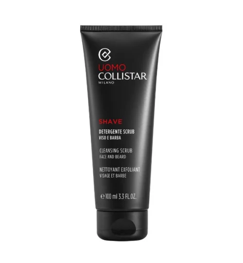 Men shave clensing scrub