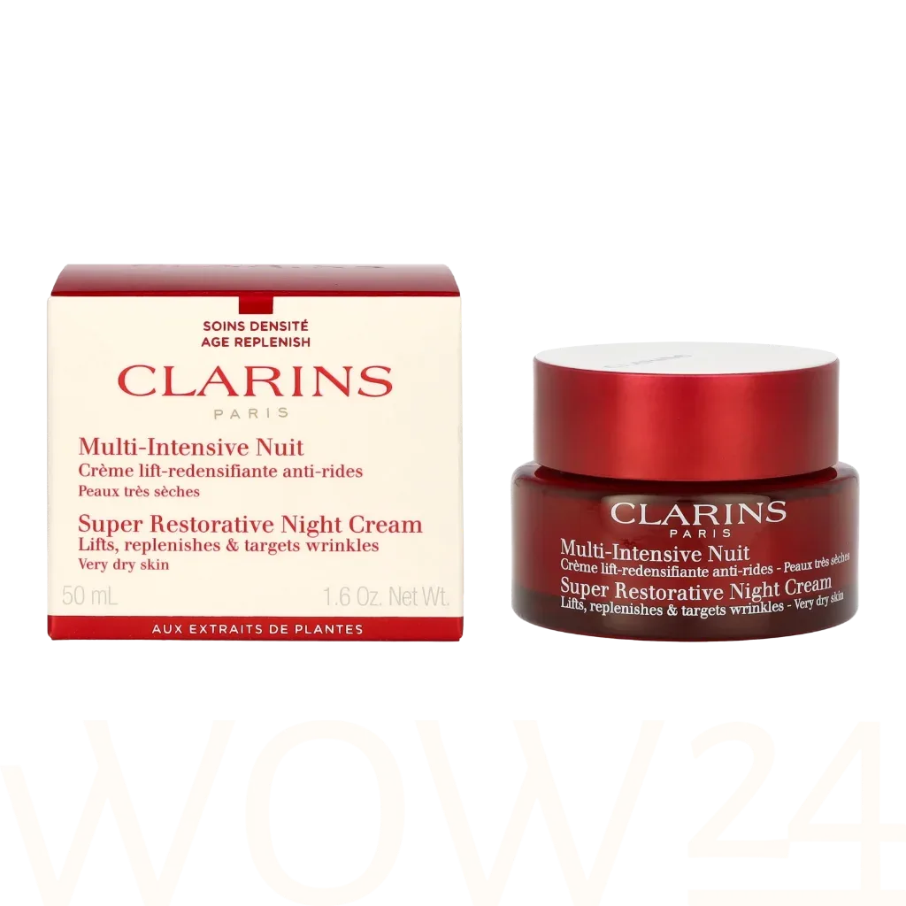 Clarins Super Restorative Night Cream Very Dry Skin thumbnail 4