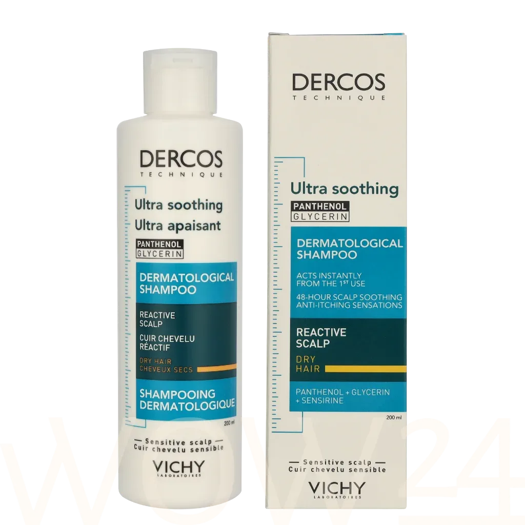Vichy Dercos Ultra Soothing Dermatological Shampoo thumbnail 4