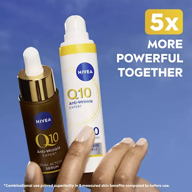 Nivea Daily Facial Fluid SPF 50 Q10 Anti-Wrinkle Expert (Daily UV Fluid) 40 ml thumbnail 5