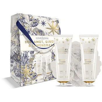 The Luxury Bathing Company Body care set in a gift box Bergamot, Ginger & Lemongrass 3 pcs thumbnail 2