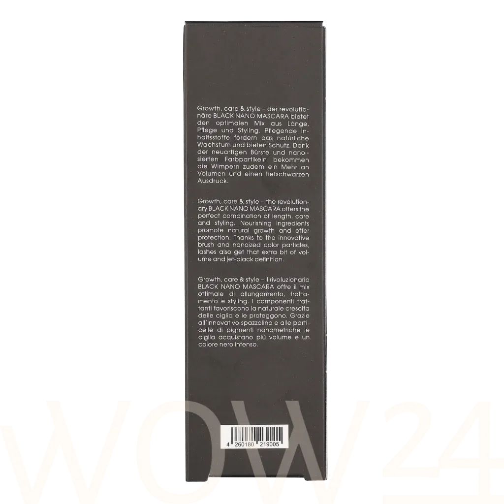 M2 Beauté Black nano mascara nutrition & natural growth thumbnail 3