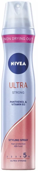 Ultra strong styling spray
