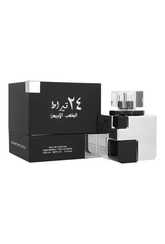 Lattafa perfumes 24 carat white gold thumbnail 2