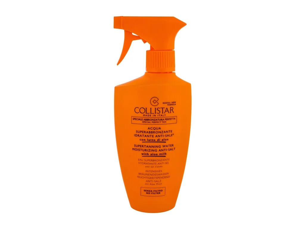 Special perfect tan supertanning water moisturizing anti-salt
