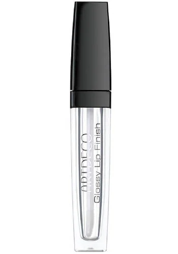 Glossy lip finish