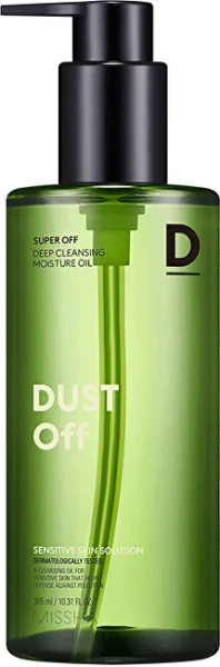 Super off dust deep cleansing moisture oil aliejinis veido prausiklis