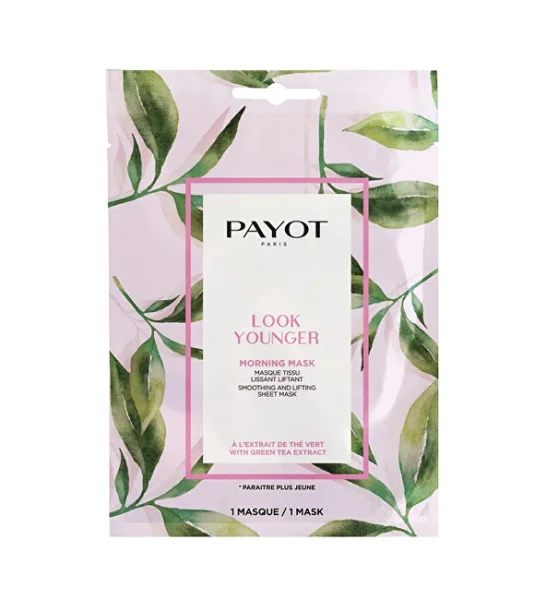 Morning mask look younger