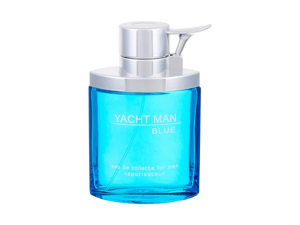 Yacht man blue