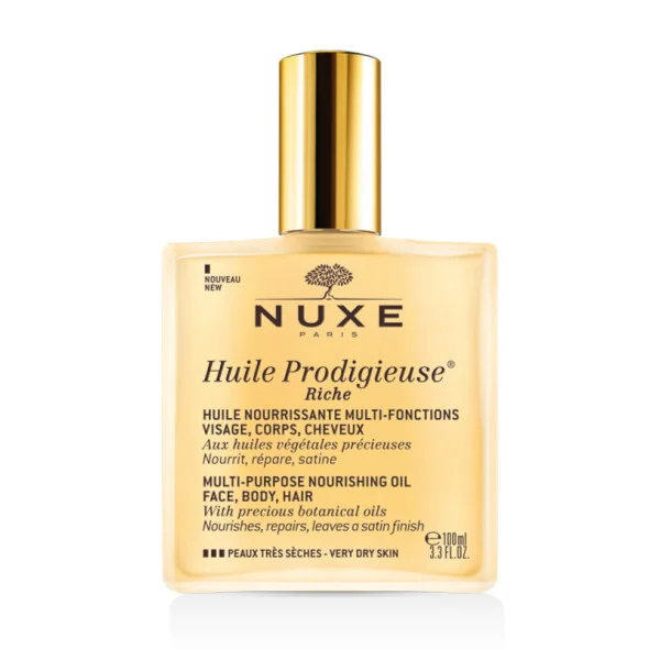 Huile prodigieuse riche multi purpose dry oil face, body, hair