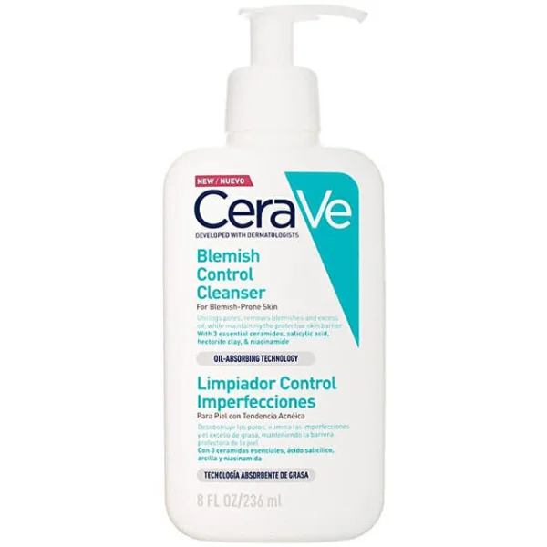 Facial cleansers blemish control cleanser