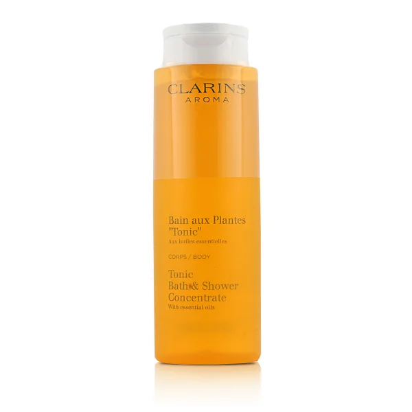 Aroma body care tonic bath and shower concentrate