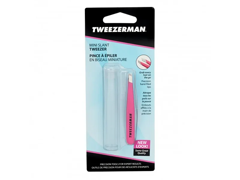 Tweezerman Tweezerman Tweezers Slant Mini Pink thumbnail 3