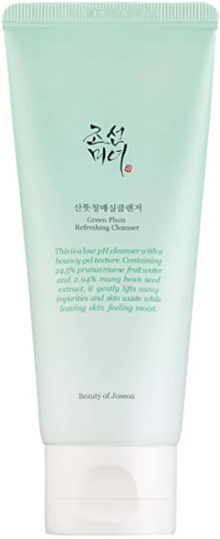 Green plum refreshing cleanser