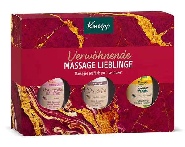 Massage oil gift set